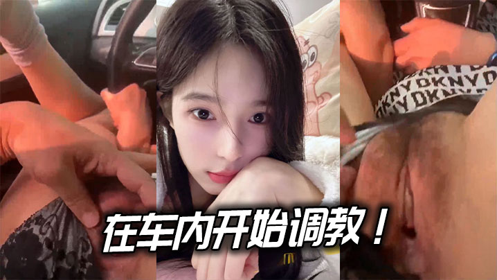 在车内开始调教！.边驾边玩逼