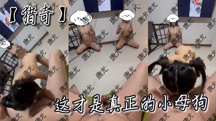 【猎奇】这才是真正的小母狗