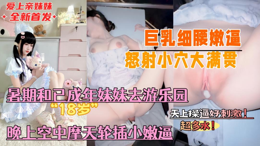 [真实乱伦原创]暑假带着已成年的亲妹妹去游乐园，晚上空中摩天轮插小嫩逼